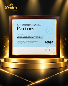 Luxury Gold-Framed Partner Certificate Display